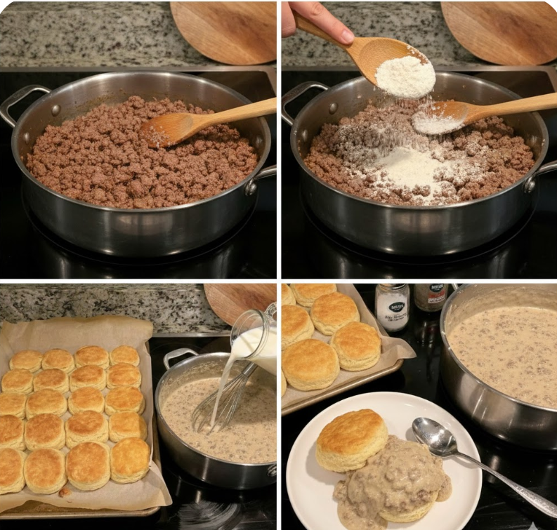 Biscuits and Gravy
