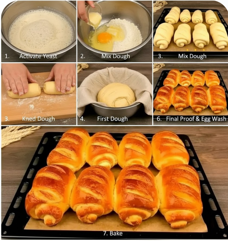 Easy and Spongy Milk Bread Recipe