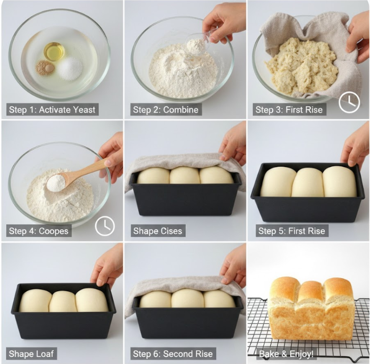 The Easiest and Cheapest Bread Recipe