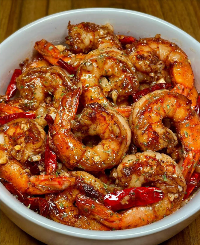 Spicy Garlic Shrimp