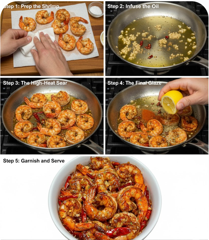 Spicy Garlic Shrimp