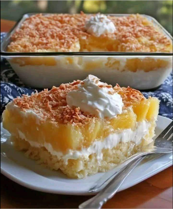 Pineapple Coconut Dream Cake