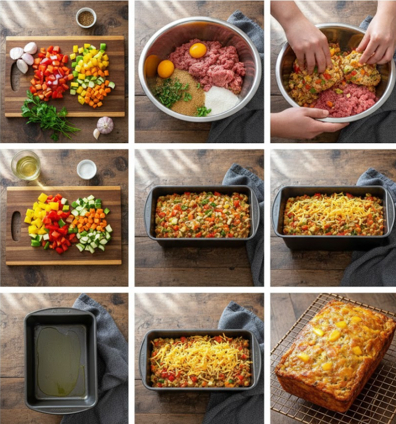 Vegetable and beef pie