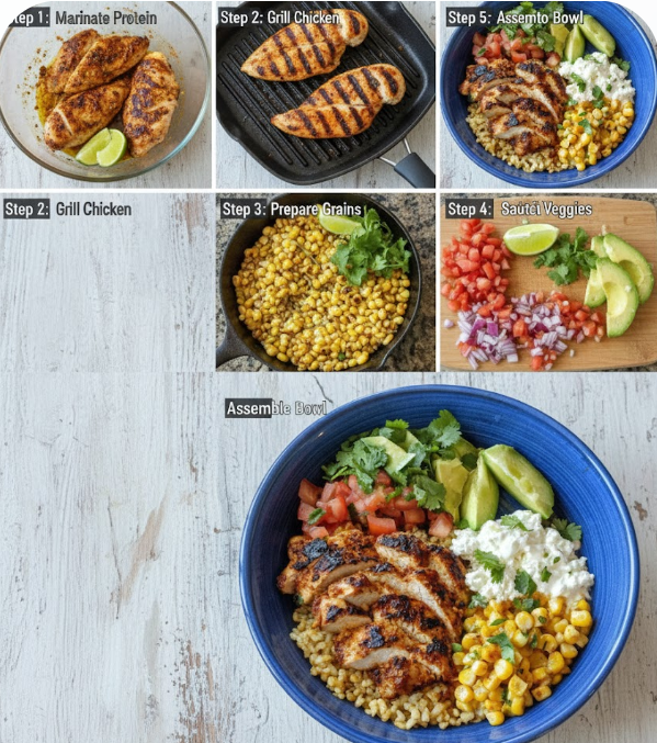 Grilled Chicken Burrito Bowl
