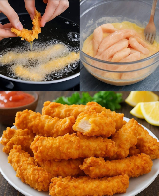 CRISPY CHICKEN STRIPS