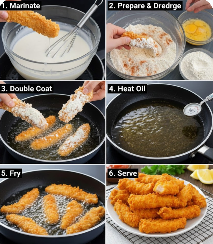 CRISPY CHICKEN STRIPS
