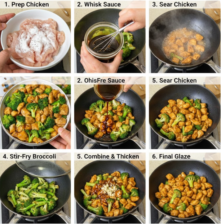 Chicken and Broccoli Stir-Fry 