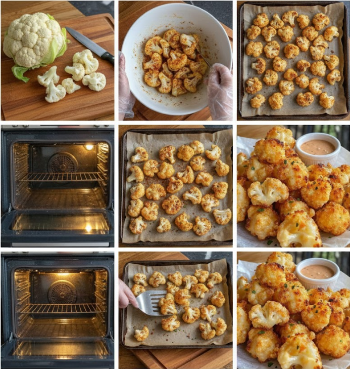 Crispy Roasted Cauliflower