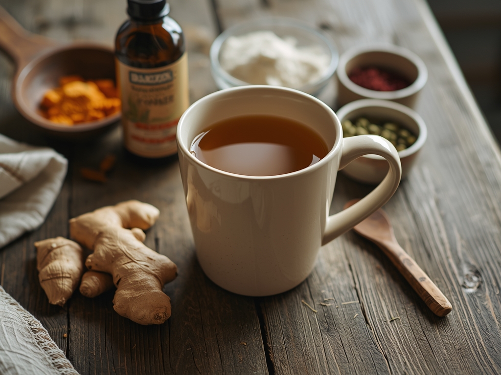 most powerful herbs - Authentic home-cooked food photography, shot on