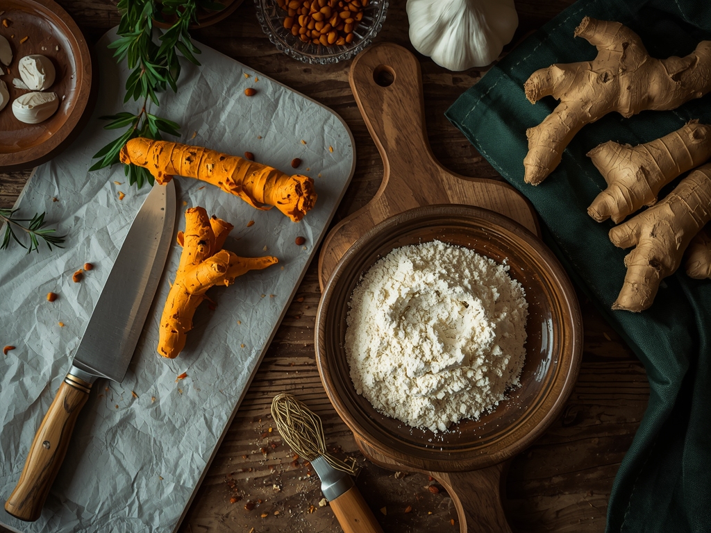 most powerful herbs - Authentic home-cooked food photography, shot on