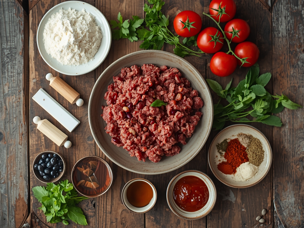 slow cooker ground beef recipes - Fresh ingredients for a